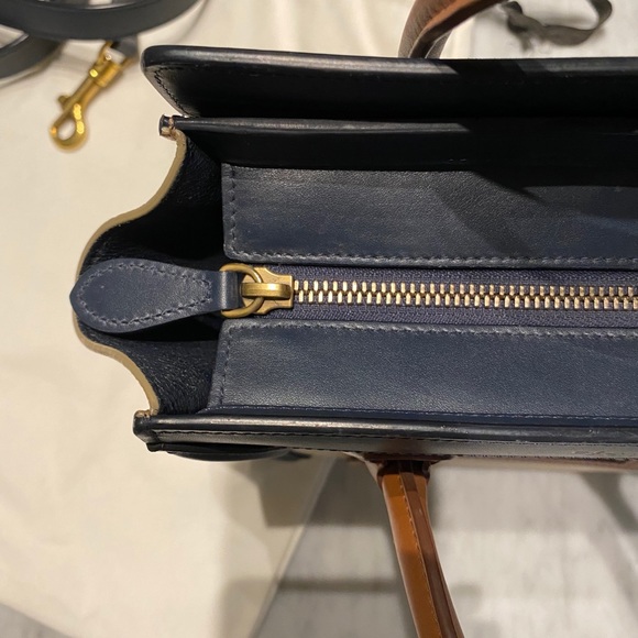 **SOLD** Céline | Multicolor Chalk Navy Calfskin - Picture 7 of 13